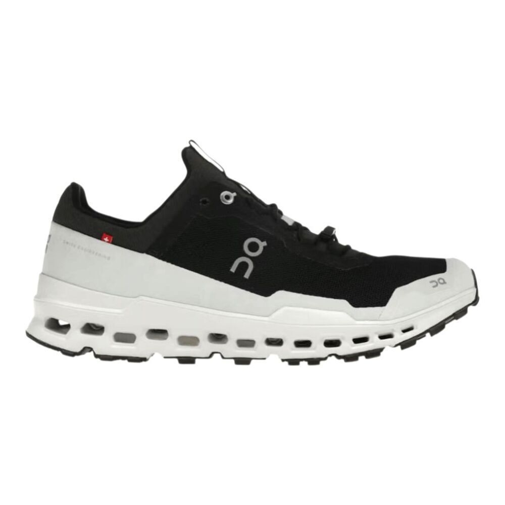 ON RUNNING Cloudultra 'Black White' Waterproof Running Shoes Size 8.5